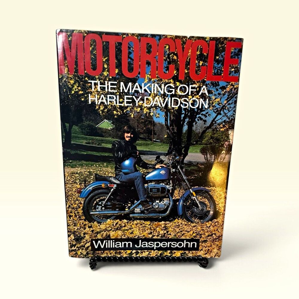 Vintage 1984 Harley-Davidson Motorcycle Making Book - Hardcover 1st Ed
